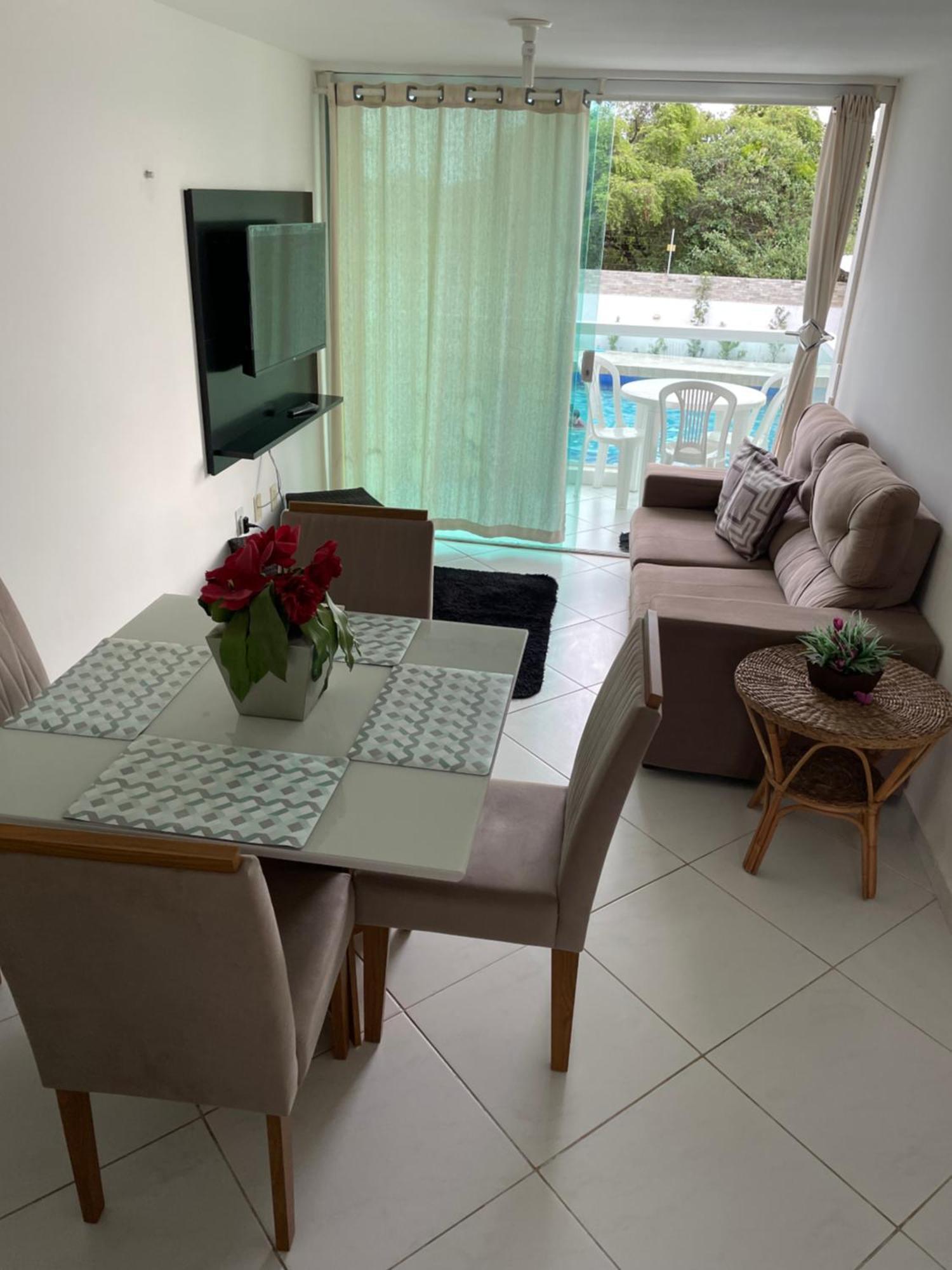 Mar E Sol Residencial 2 Quartos C Ar Condicionado,500 Metros Da Praia De Jacuma Lägenhet Conde  Exteriör bild