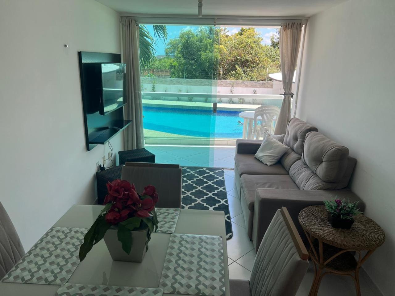 Mar E Sol Residencial 2 Quartos C Ar Condicionado,500 Metros Da Praia De Jacuma Lägenhet Conde  Exteriör bild