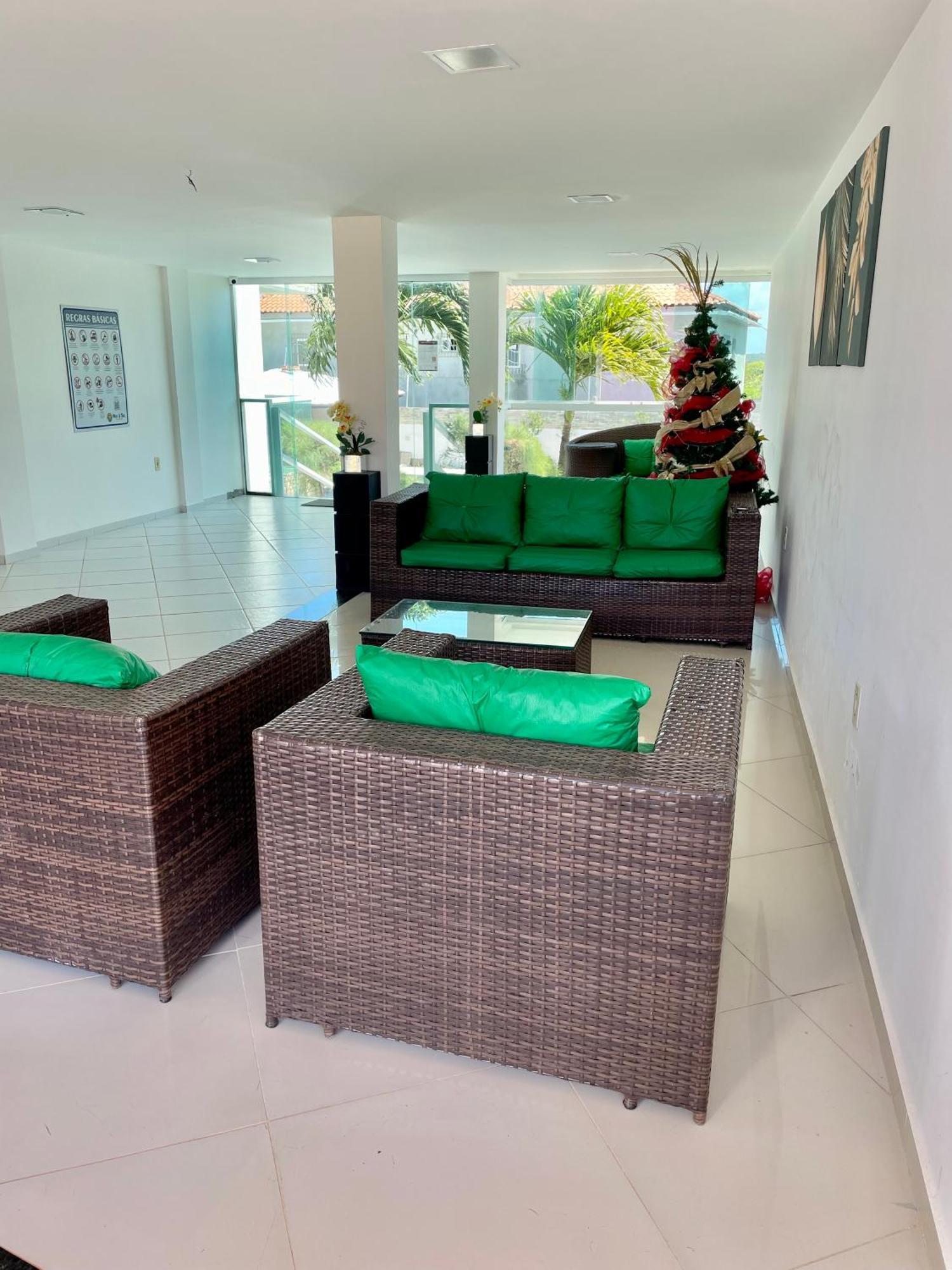 Mar E Sol Residencial 2 Quartos C Ar Condicionado,500 Metros Da Praia De Jacuma Lägenhet Conde  Exteriör bild